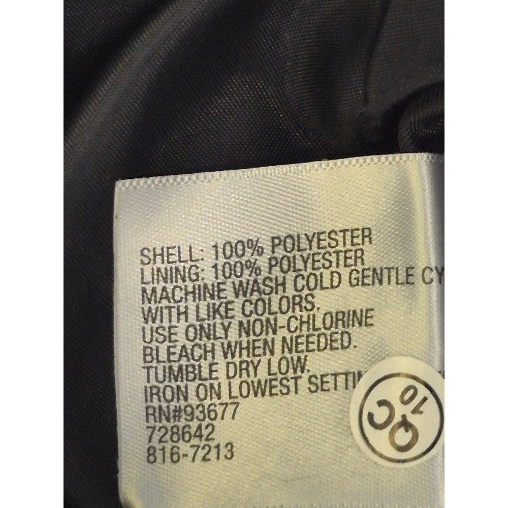 POWER‎ SKIRT ARTSYAbstract Geometric Ruffle Knee Length Skirt Size 8 Multi Color - Picture 5 of 8